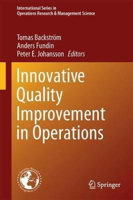 Innovative Quality Improvements in Operations(English, Hardcover, unknown)