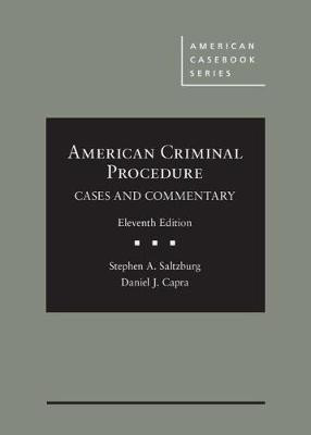 American Criminal Procedure(English, Hardcover, Saltzburg Stephen A.)