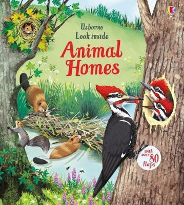Look Inside Animal Homes(English, Board book, Bone Emily)