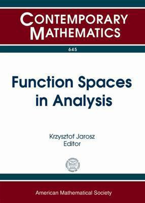 Function Spaces in Analysis(English, Paperback, unknown)