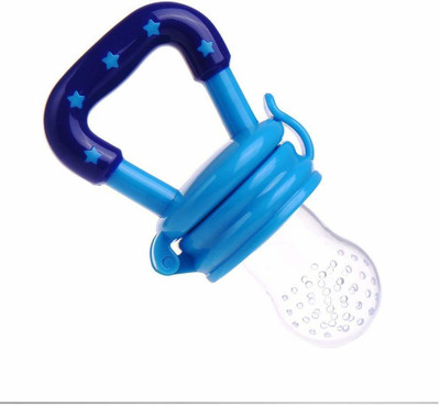 Organic Kidz teether Teether and Feeder(Blue)