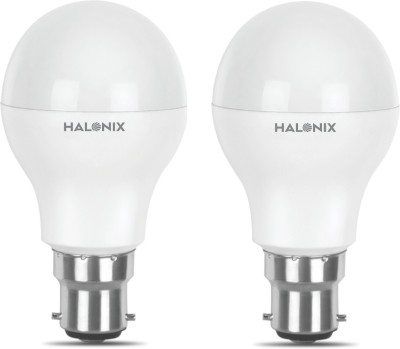 Halonix 7 W Round B22 LED Bulb (Yellow, Pack of 2)