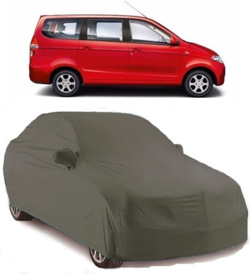Gargi Traders Car Cover For Chevrolet Enjoy (With Mirror Pockets)(Grey)