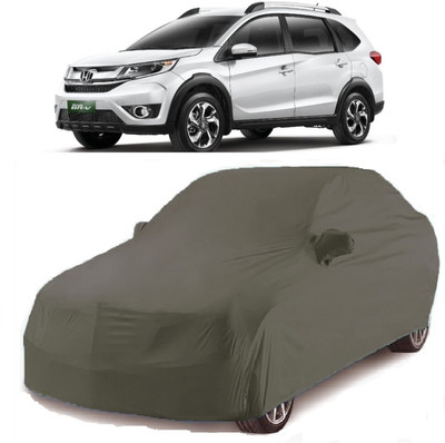 Gargi Traders Car Cover For Honda BRV (With Mirror Pockets)(Grey)