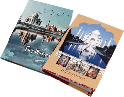 Handicrafts Paradise Rajasthani Handmade Notebook Regular Notebook Unruled 100 Pages(Marron)