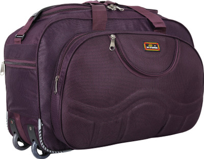 Inte Enterprises (Expandable) Unisex Polyester 40 litres Duffel With Wheels (Strolley)