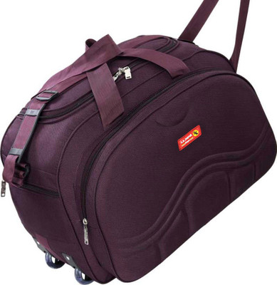 S.K.DAYNA Light Weight lavel Duffle Bag Duffel With Wheels (Strolley)
