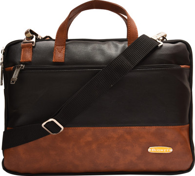 Blowzy Bags 15.6 inch Laptop Messenger Bag(Black)