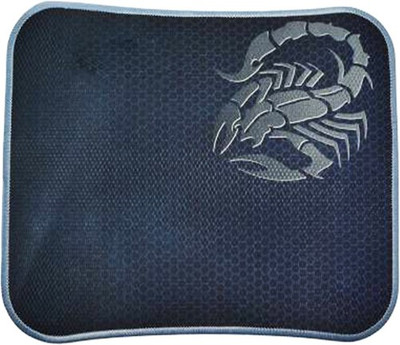 Anweshas High Performance Sensitive Water Resistance Coating Non Slip Base Mousepad(Black)