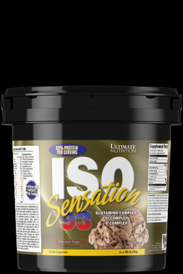 Ultimate Nutrition ISO Sensation 93 Whey Protein(2.27 kg, Chocolate Fudge)