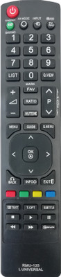 LipiWorld LCD LED TV Remote Control Compatible for  LED LCD LG Remote Controller(Black)