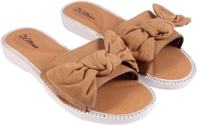 ZAISHA Women Flats(Beige , 7)