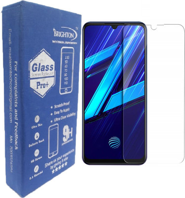 BRIGHTRON Edge To Edge Tempered Glass for Anti Explosion Tempered Glass for Vivo Z1X,9H Hardness,2.5d D, Ultra Clear, Anti Scratch Free Anti Finger Print(Pack of 1)