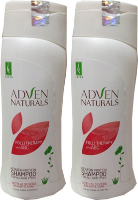 ADVEN Naturals Keratin Protein Shampoo, 400ML (Pack of 2)(400 ml)