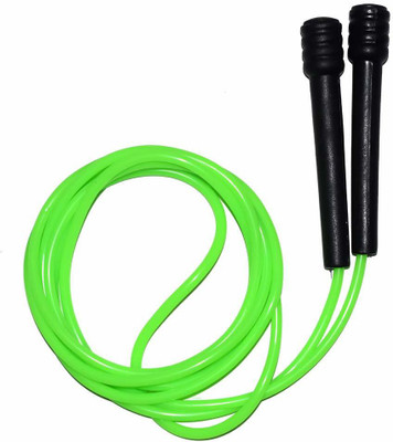 RAHICO CLUB Green Pencil Handle Speed Skipping Rope Freestyle Skipping Rope(Green, Length: 260 cm)