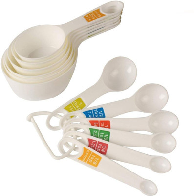 Lishonn SPOONSETwhite Measuring Cup Set(250 ml)