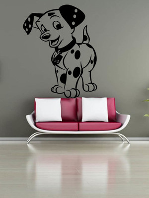 ALLURE 66 cm Puppy Self Adhesive Sticker(Pack of 1)
