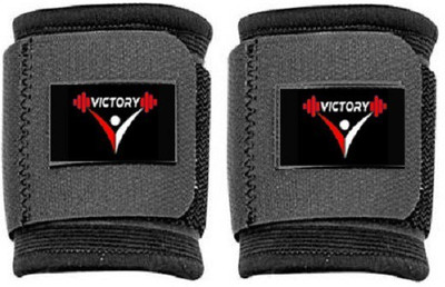 VICTORY Wrist Support Pack of 2 Wrist Support(Black)