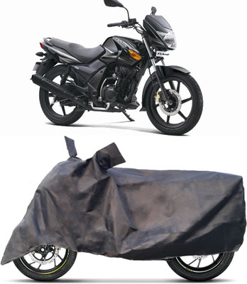 Akshita Enterprises Two Wheeler Cover for TVS(Flame DS 125, Black)
