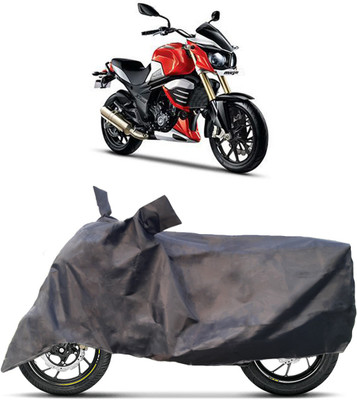 Akshita Enterprises Two Wheeler Cover for Mahindra(MOJO XT 300, Black)