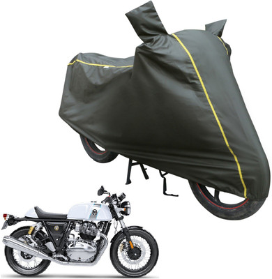 Fit Fly Waterproof Two Wheeler Cover for Royal Enfield(Continental GT, Green)