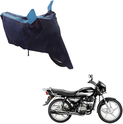 UrbanLifesylers Two Wheeler Cover for Hero(Splendor Plus, Blue)