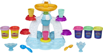 play doh softy ice cream swirl