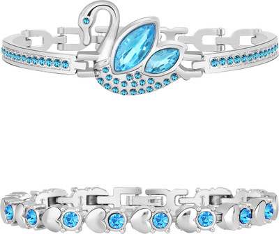 Leaperd Metal Bracelet(Pack of 2)