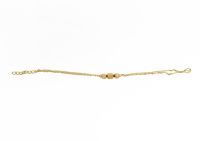 HARIOX Brass Pearl Gold-plated Bracelet