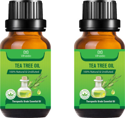 Vihado Tea Tree Essential Oil Essential Oil (10 ml) (Pack of 2)(20 ml)