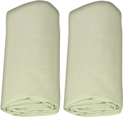 EthnicAlive Solid Single AC Blanket for  AC Room(Silk, Green)