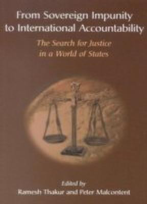 From sovereign impunity to international accountability(English, Paperback, United Nations University)