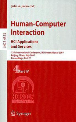 Human-Computer Interaction. HCI Applications and Services(English, Paperback, unknown)