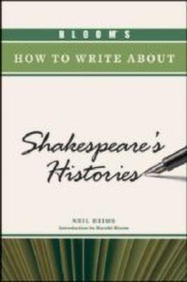 BLOOM'S HOW TO WRITE ABOUT SHAKESPEARE'S HISTORIES(English, Hardcover, unknown)