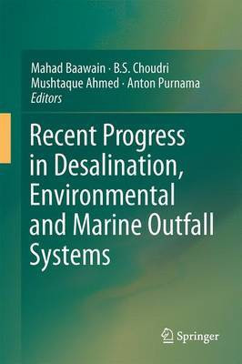 Recent Progress in Desalination, Environmental and Marine Outfall Systems(English, Hardcover, unknown)