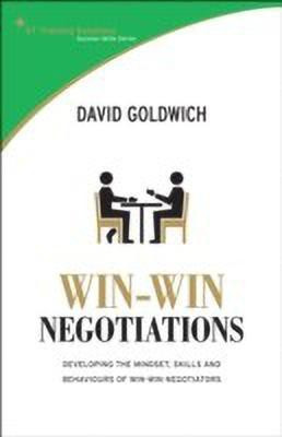 Win-win Negotiation Techniques  - Developing the Mindset, Skills and Behaviours of Win-Win Negotiators(English, Paperback, Goldwich David)