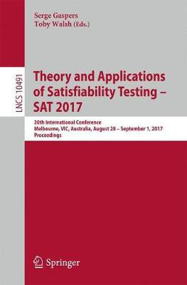 Theory and Applications of Satisfiability Testing - SAT 2017(English, Paperback, unknown)