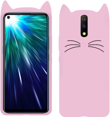 SoftTech Back Cover for Vivo Z1 Pro(Pink, 3D Case, Silicon, Pack of: 1)