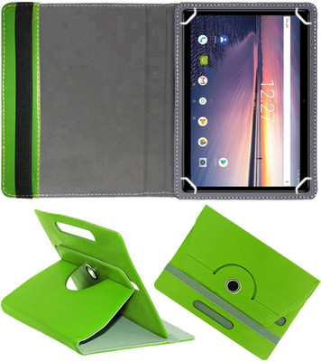 Fastway Flip Cover for iBall Majestic 01(10.1 inch)(Green, Cases with Holder, Pack of: 1)