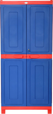 Buy Supreme Symphony Multi Purpose For Home Plastic Almirah Finish Color Red Blue Pre Assembled On Flipkart Paisawapas Com