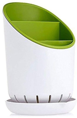 belanto enterprise Empty Cutlery Holder Case(White, Green  Holds 30 Pieces)