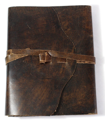 Camlon Exports Recycled Handmade Assorted Planner/Organizer Unruled 144 Pages(Brown)