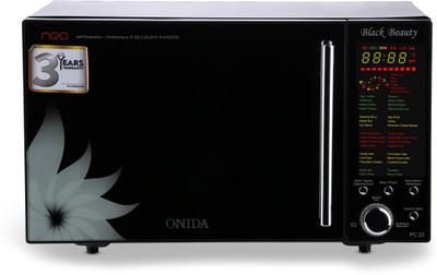 Onida 23 L Air Fryer Convection Microwave Oven(MO23CJS11BN, Black)