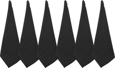 OASIS KT-OH-60045 Black Cloth Napkins(6 Sheets)