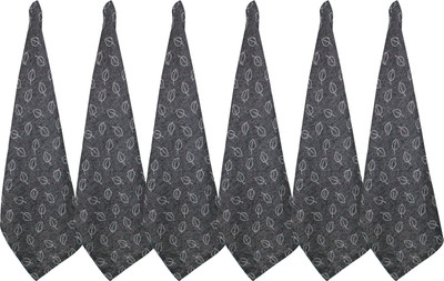 OASIS KT-OH-60035 Black Cloth Napkins(6 Sheets)