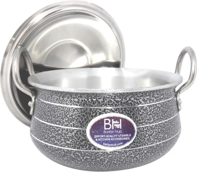 bartan hub aluminium handi with lid (3.5L) Cookware Set(Aluminium, 1 - Piece)