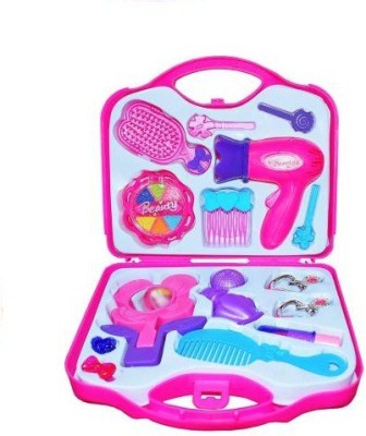 Just97 Fashion Beauty Set with Hair Dresser & Accessories Toy for Girls