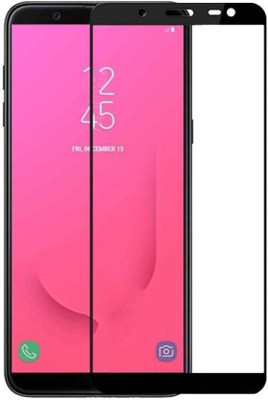 SRT Edge To Edge Tempered Glass for Samsung Galaxy J8(Pack of 1)