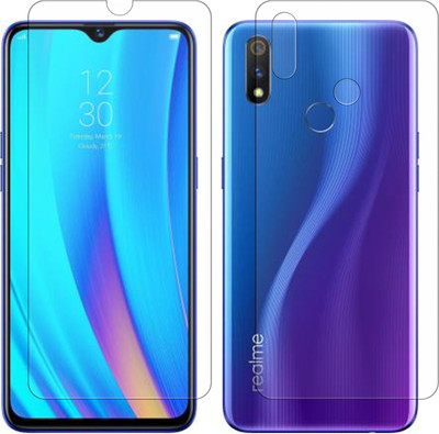 Yoox Front and Back Screen Guard for Oppo F9, OPPO F9 Pro, Realme 2 Pro, Realme U1, Realme 3 Pro(Pack of 2)