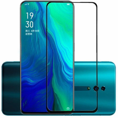 LIKEDESIGN Edge To Edge Tempered Glass for Oppo Reno 10X Zoom(Pack of 1)